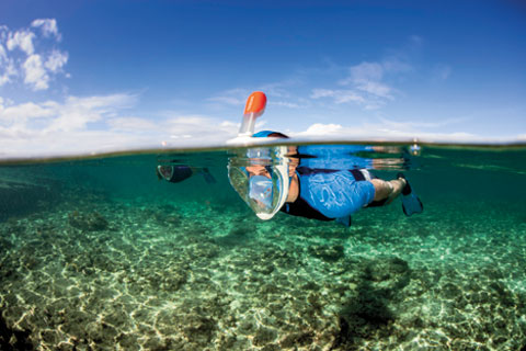 EASYBREATH - Masque facial pour le snorkeling(ouverture du diaporama)