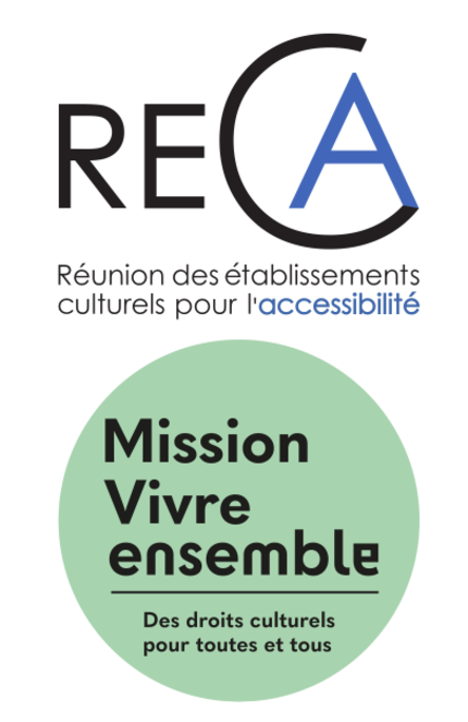 Logo de la RECA et nouveau logo de la Mission Vivre Ensemble